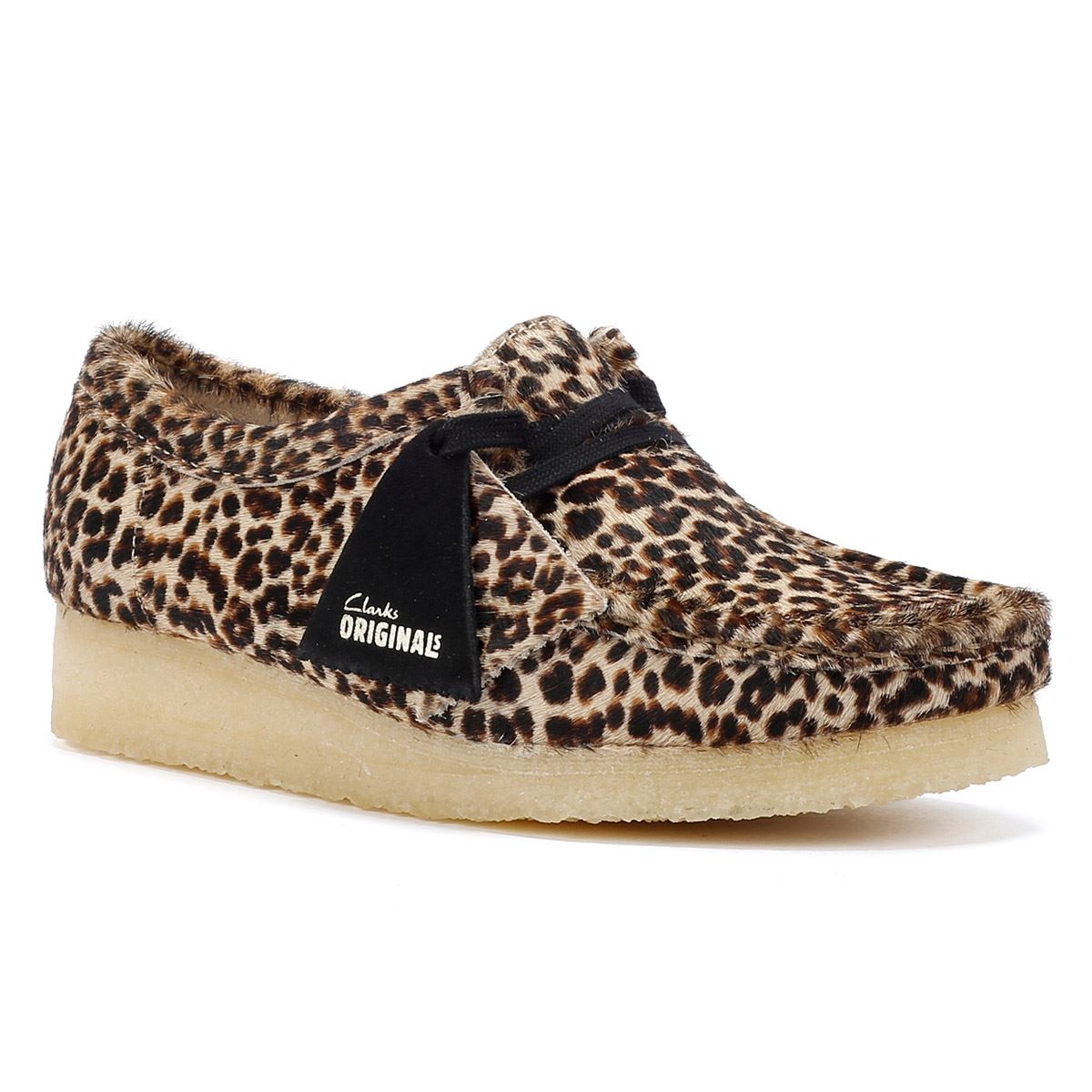 Clarks Originals Harajuku Hair-On Damen Beige Schuhe