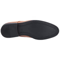 Hush Puppies Oscar Clean Toe Leder-Herrenschuhe In Hellbraun Mit Schnürung