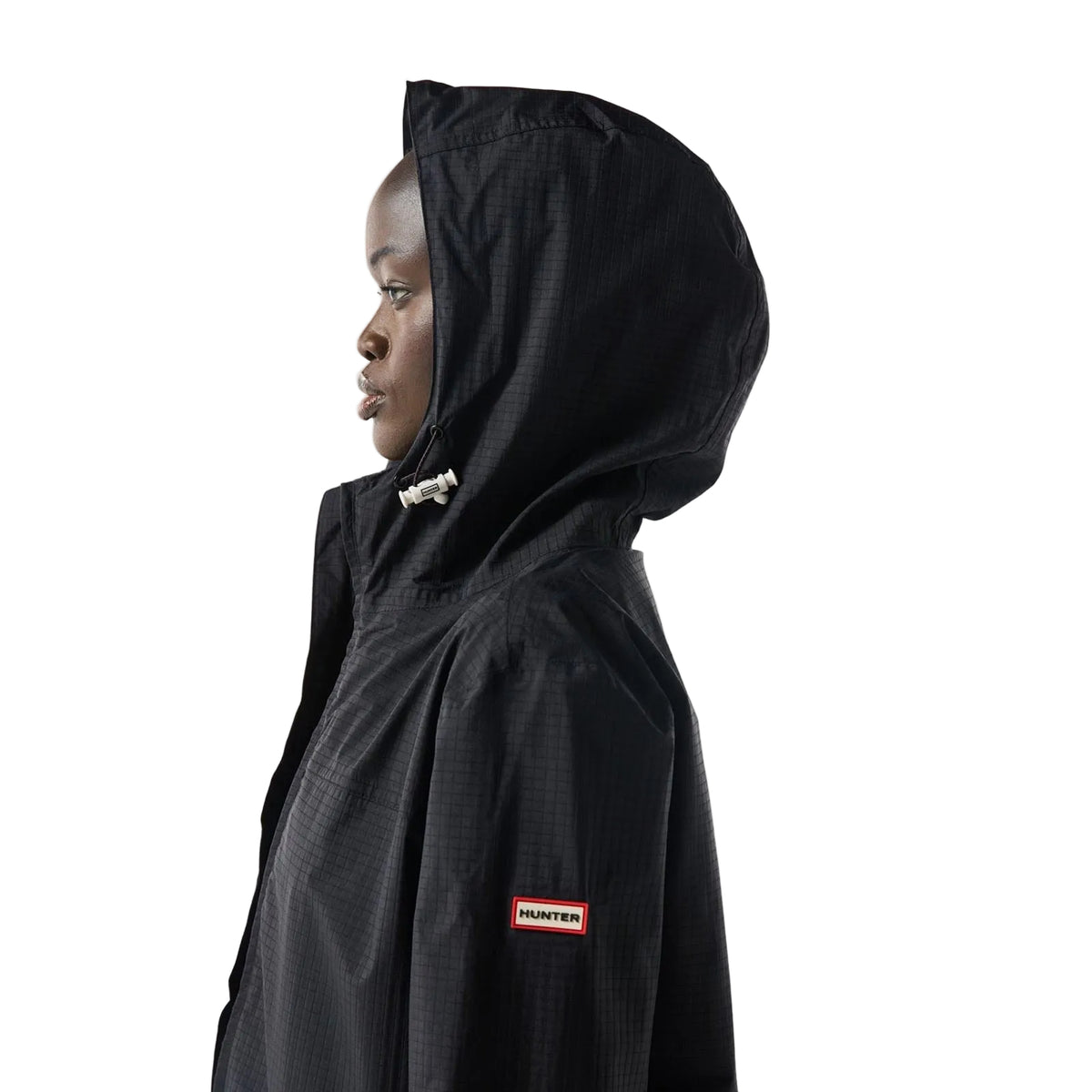 Hunter Packable Rain Packbare Regen Unisex Erwachsene Schwarze Farbe Regenjacke