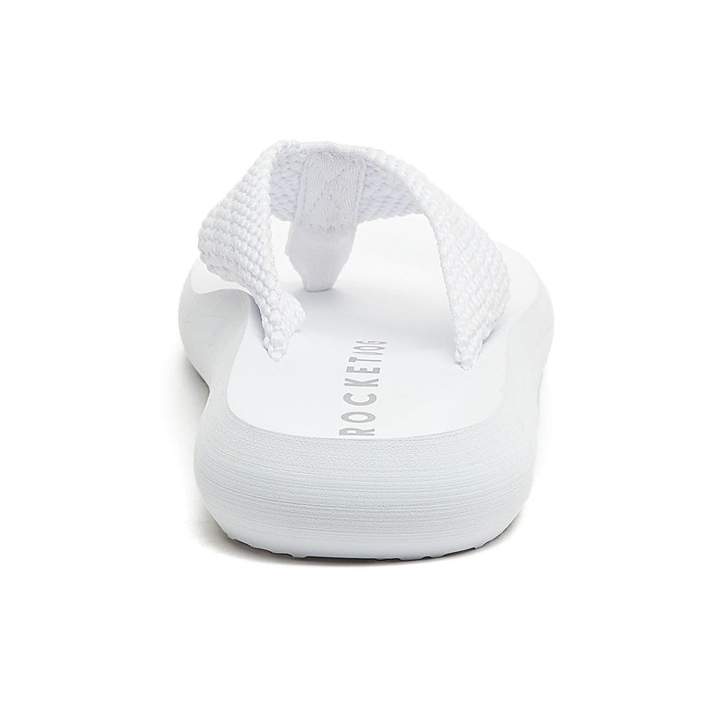 Rocket Dog Sunset Webbing Damensandalen Aus Weißer Baumwolle