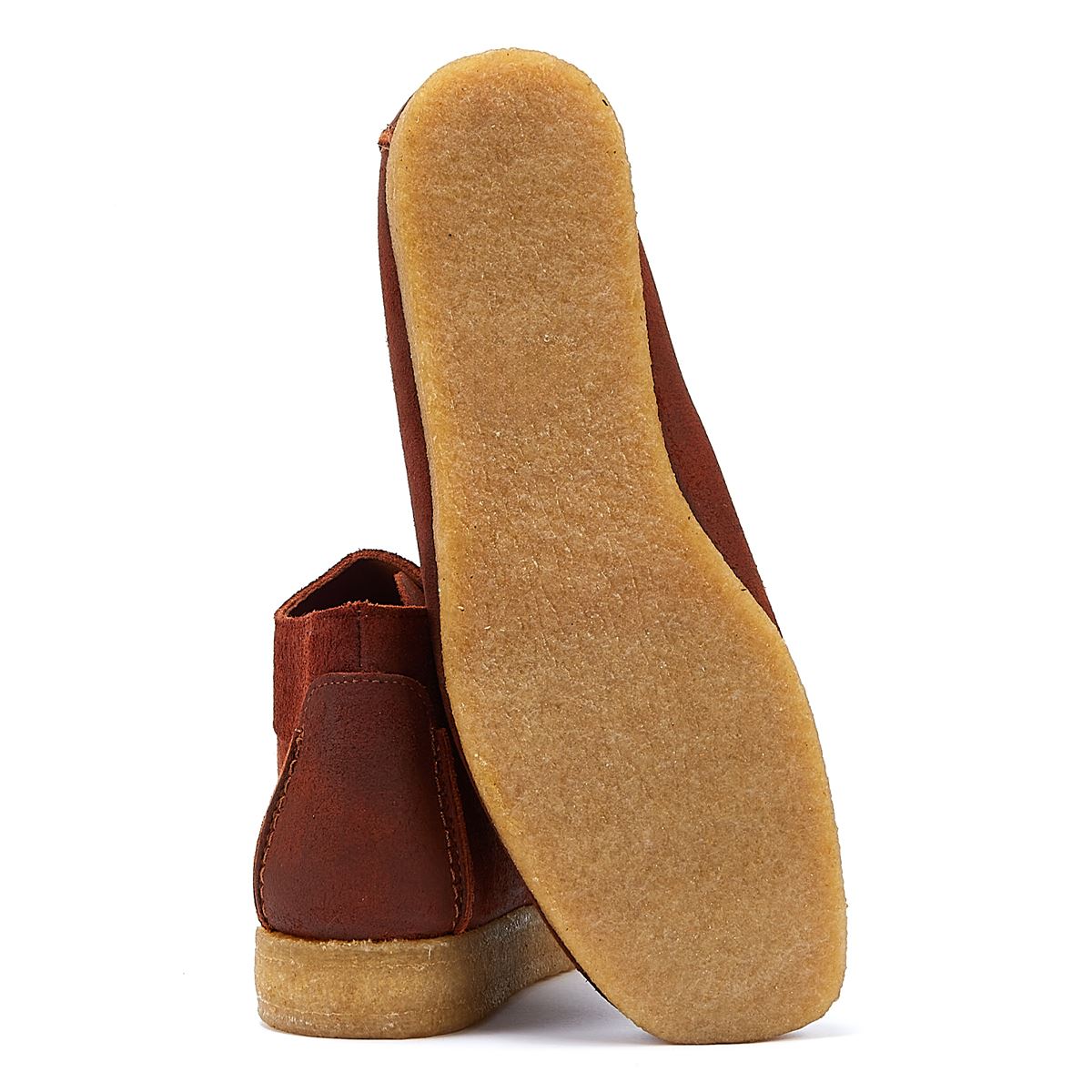 Clarks Lugger Herrenstiefel In Rostoptik