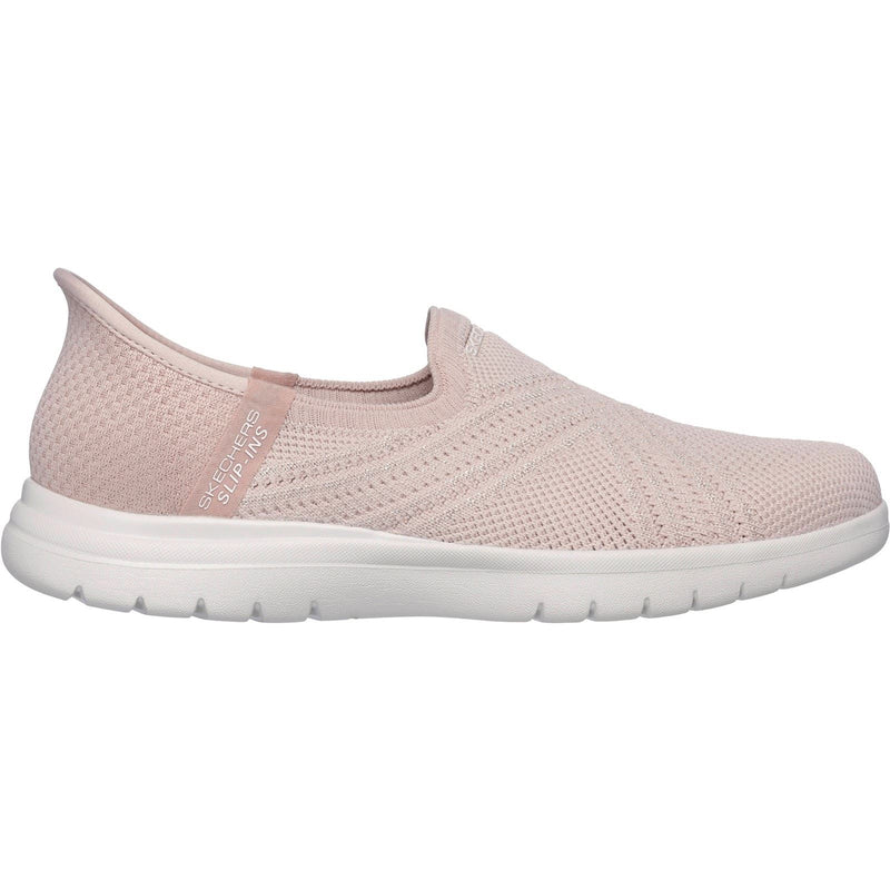 Skechers On-the-GO Flex Excellency Textile Damen Sneakers In Rosa