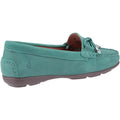 Hush Puppies Maggie Leder Damenhimmelblaue Loafer