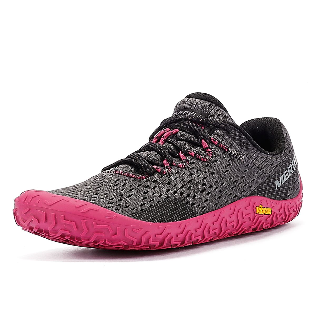 Merrell Vapor Glove 6 Damen-Sneaker In Granit/Fuchsia