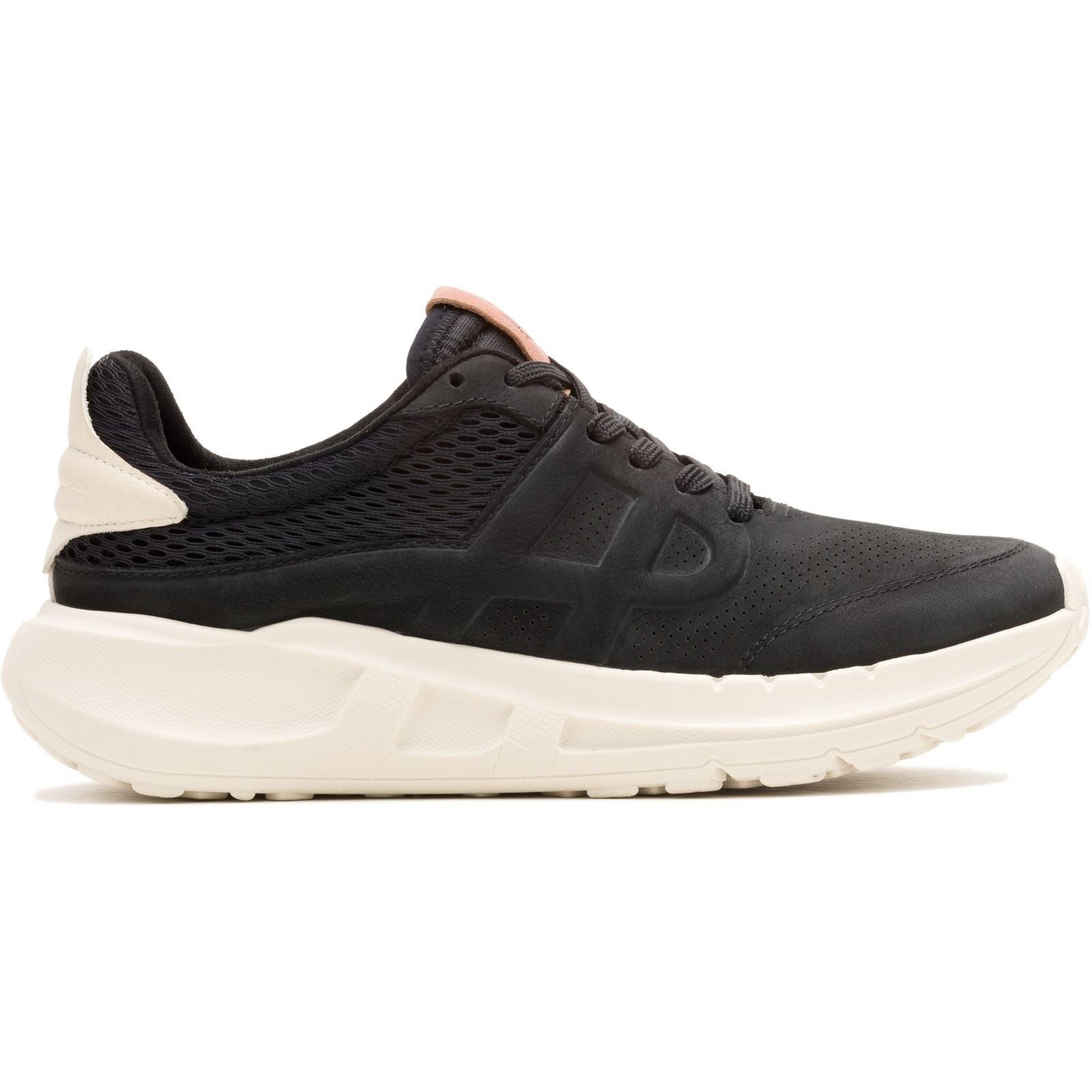 Hush Puppies Seventy8 Runner Wildleder Damen Sneaker In Schwarz