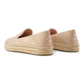 TOMS Carolina Damen Espadrilles Aus Leder In Blassrosa