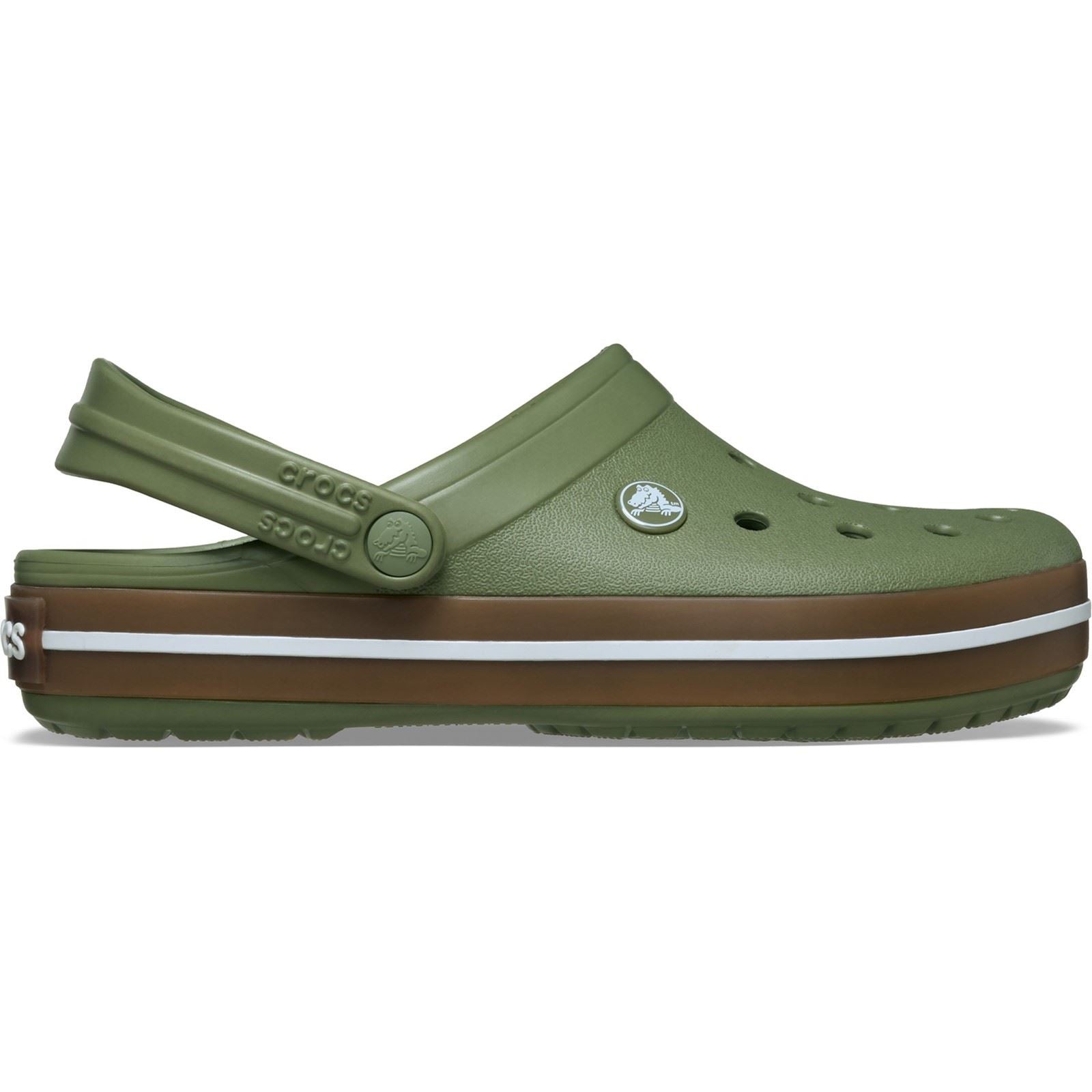 Crocs Crocband Gum Thermoplastische Herren Cargo Clogs