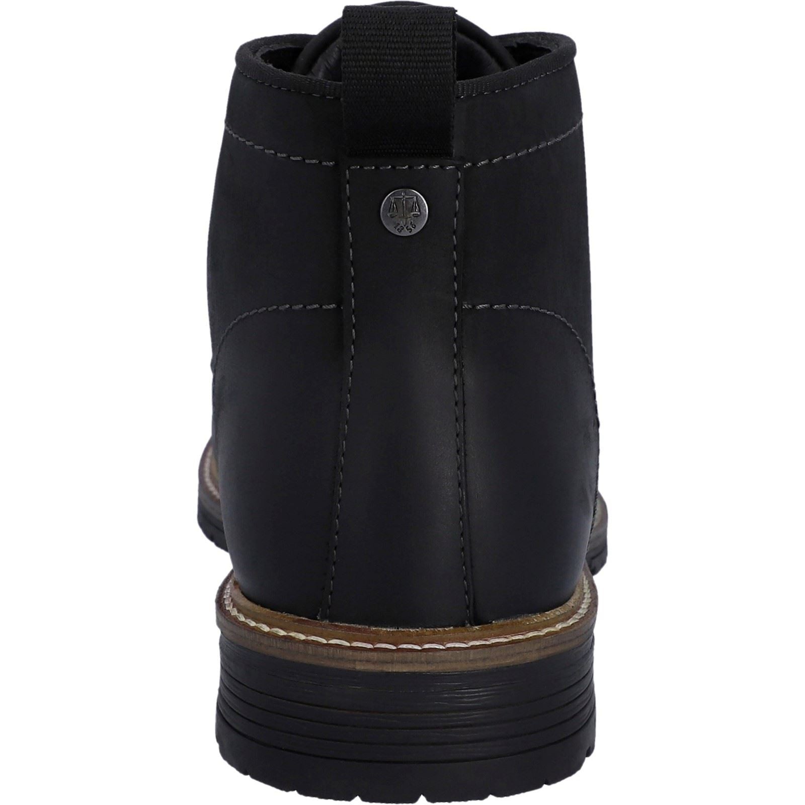 Hunter Jura Schwarze Farbe Herrenlederstiefel