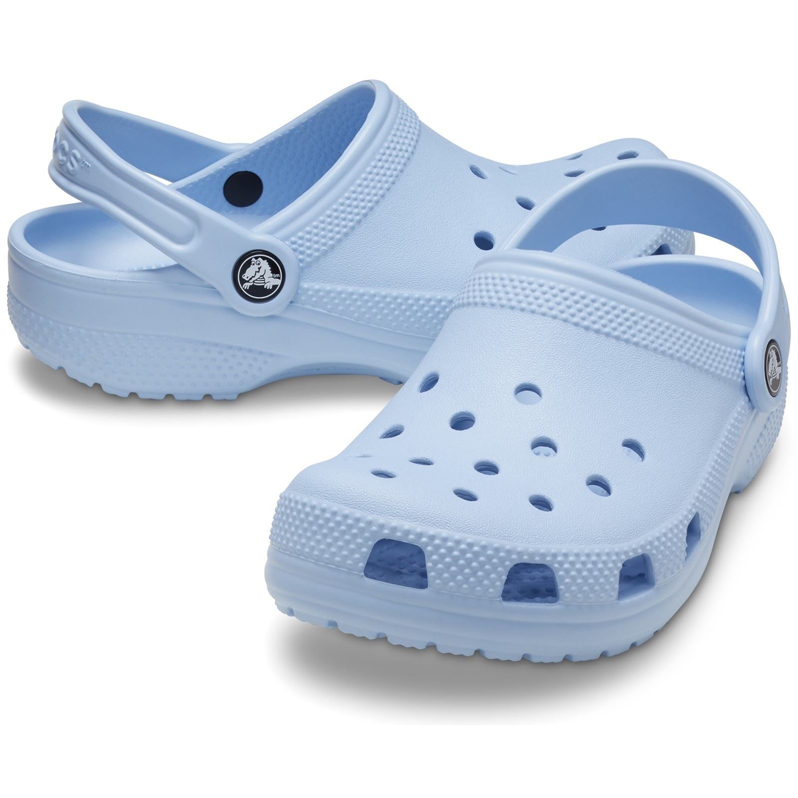 Crocs Kids' Classic Clog Thermoplastische Blaue Kalzit Loafer