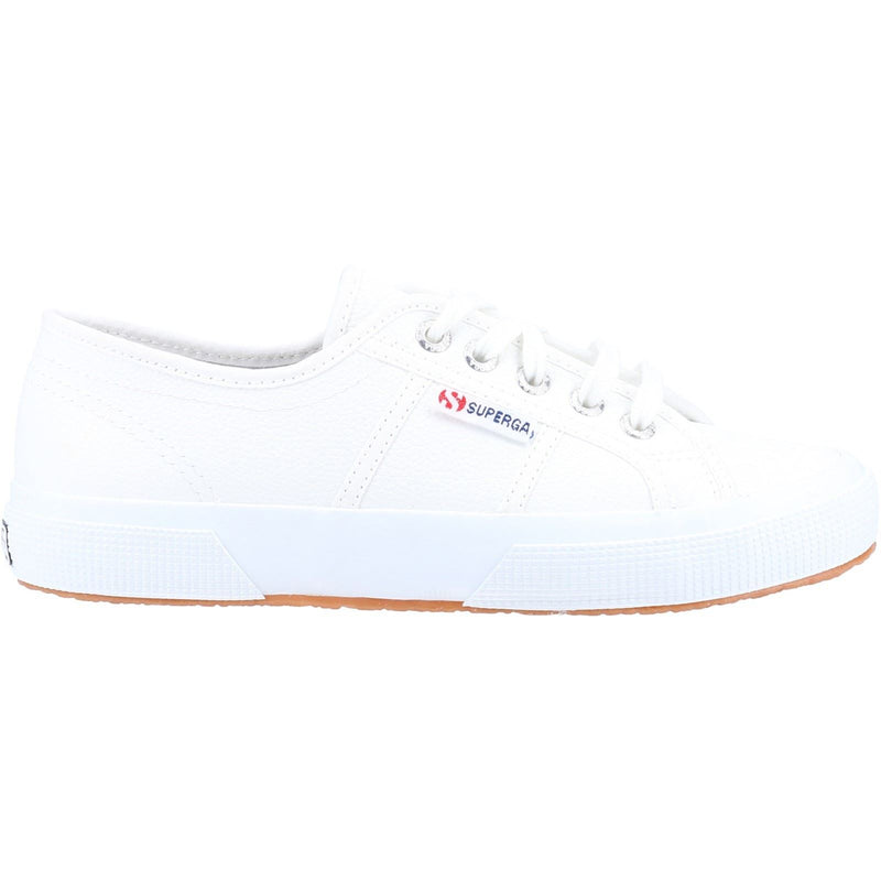Superga 2750 Leder Damen Weiße Turnschuhe