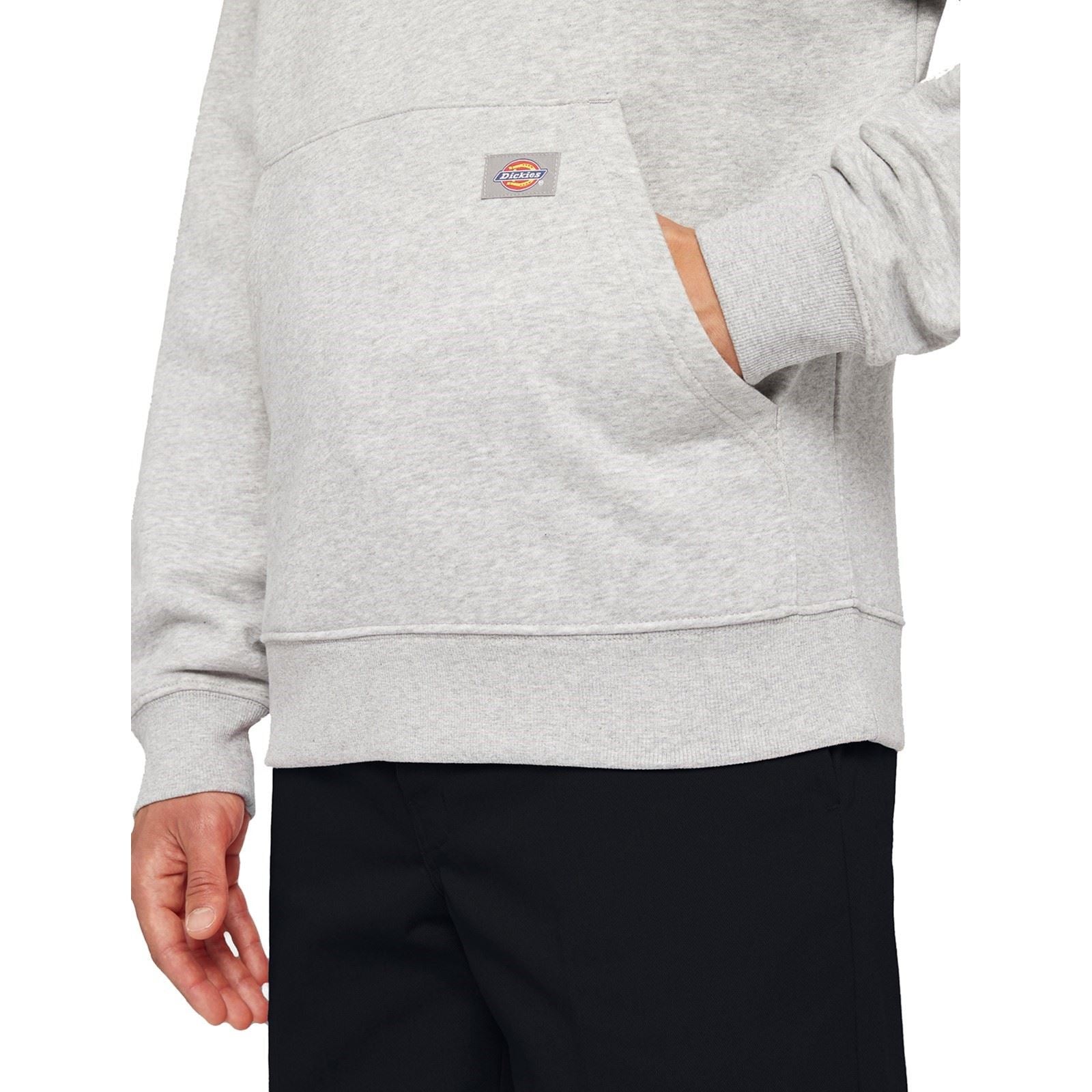 Dickies Everyday Fleece Baumwoll Herren Graues Kapuzensweatshirt