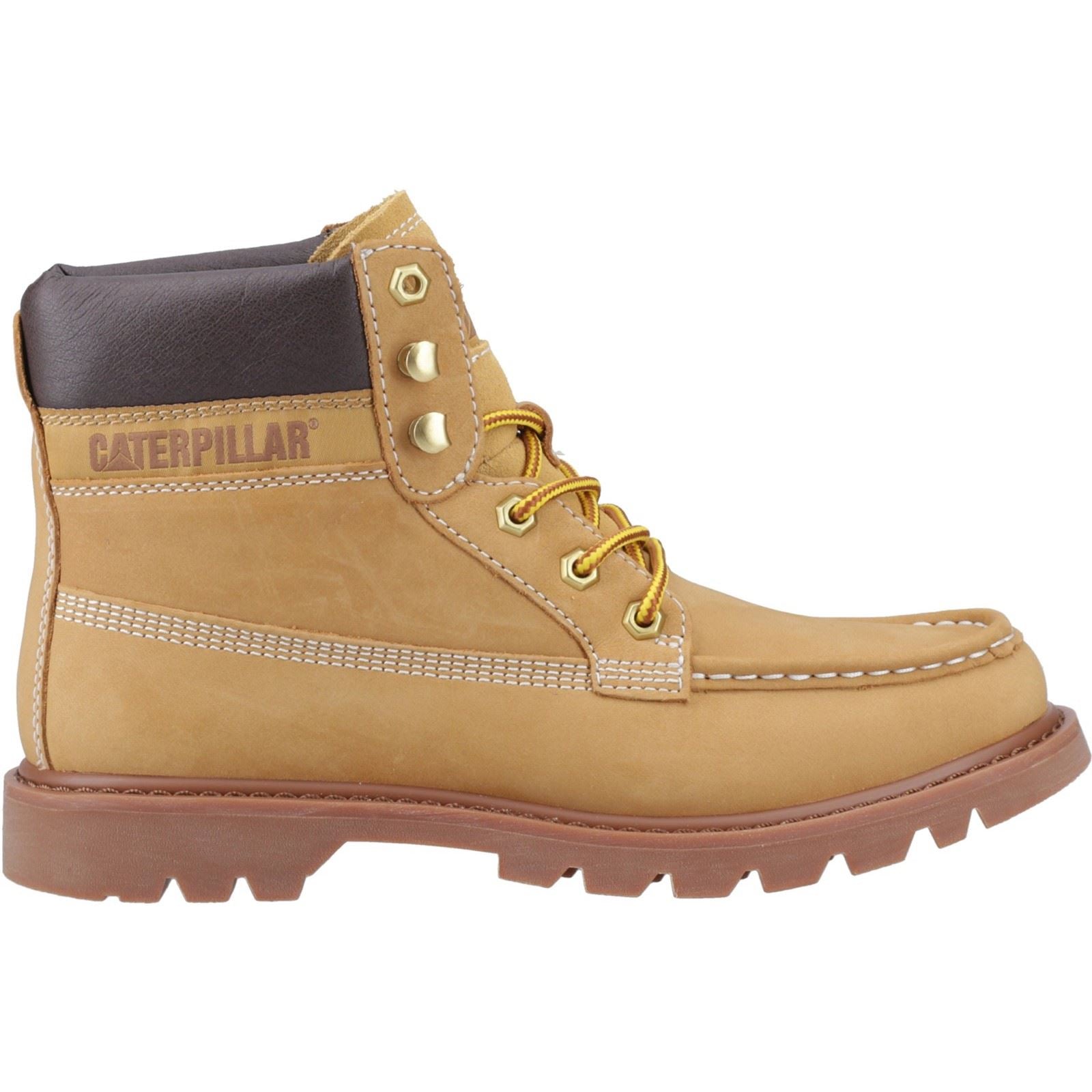 Caterpillar Colorado Moc Toe Leder Herren Honey Reset Ankle Boots