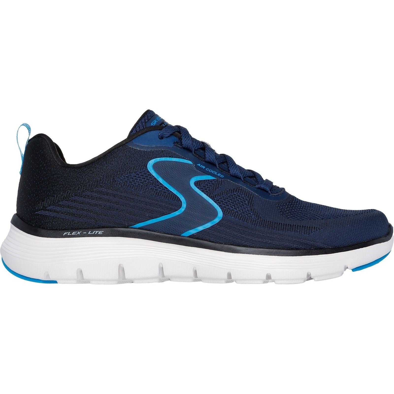 Skechers Flex Advantage 5.0 Spreelo Herren Sneaker Aus Synthetik In Marineblau/Blau