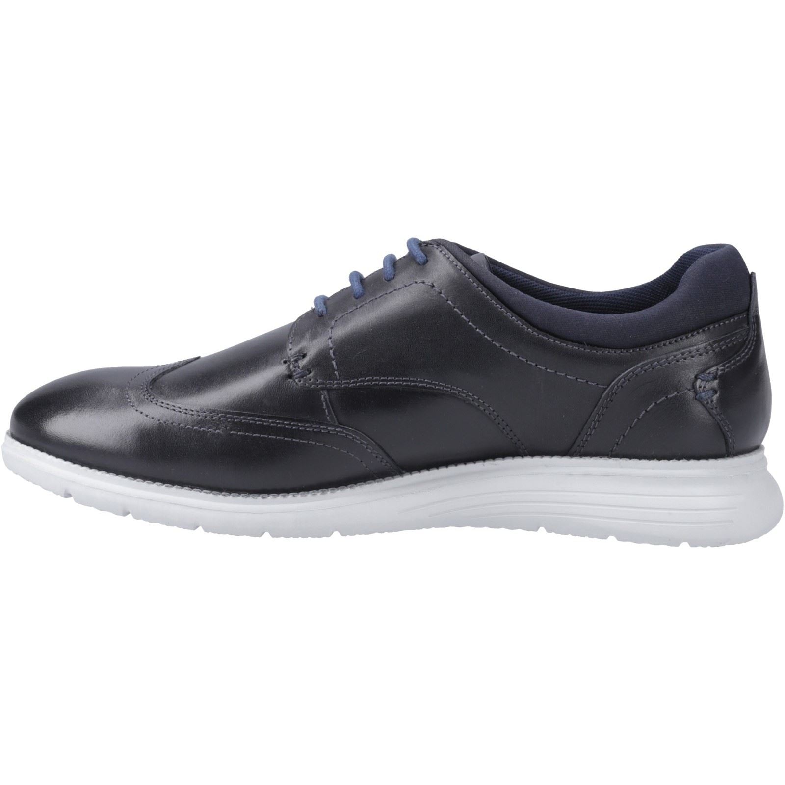 Pod Vantage Leder Herren Marineblaue Schnürschuhe