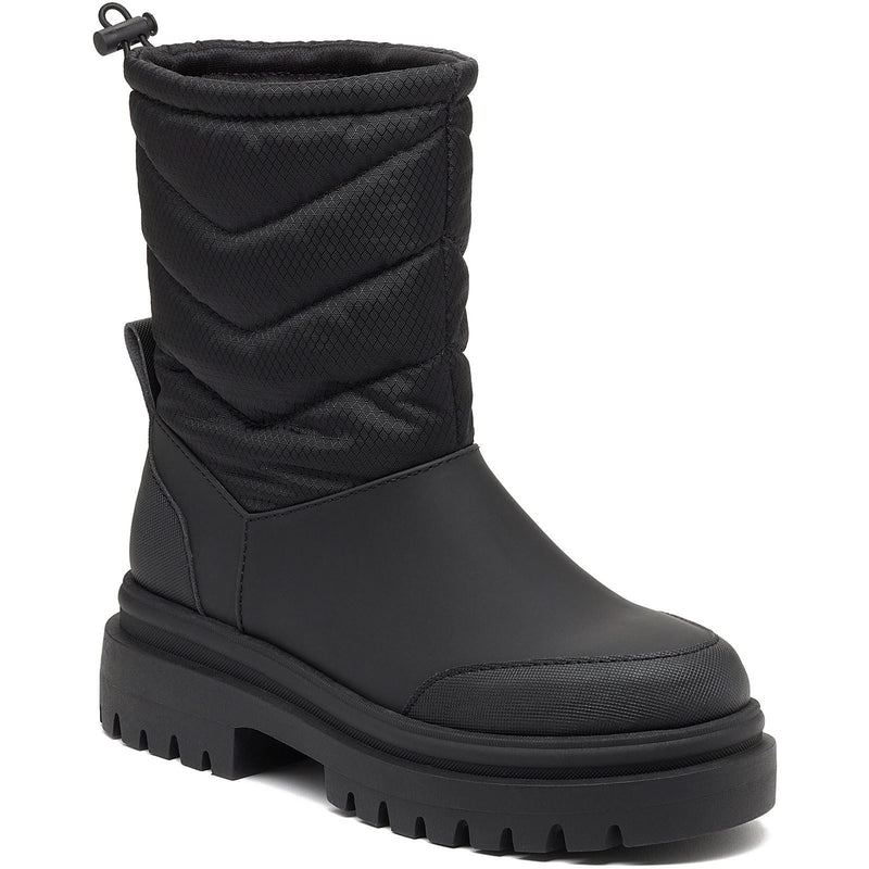 Rocket Dog Dita Stoff Damen Schwarze Stiefel