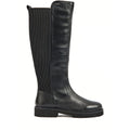 Pod Hannah Leder/Textil-Damenstiefel In Schwarz