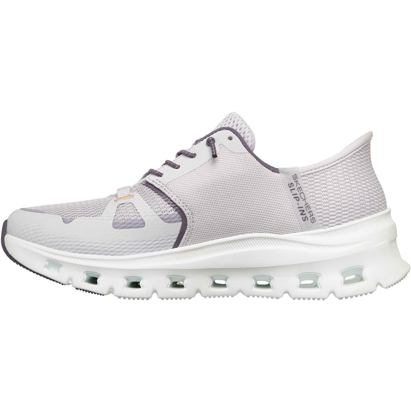 Skechers Glide-Step Pro Polyester Damen Lavendel Sneakers