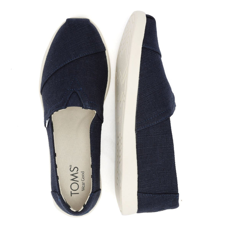 TOMS Alpargata Plus Heritage Canvas Damenesspadrilles In Blau Für Damen