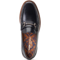 Base London Madison Leder Herren Schwarze Mokassins