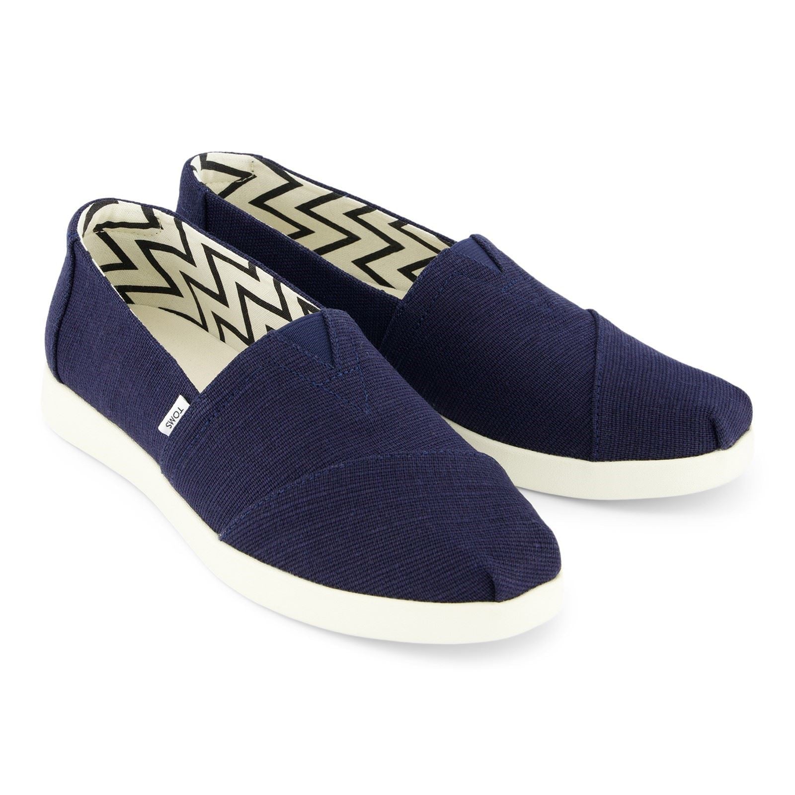 TOMS Alpargata Plus Jute Damen Navy Espadrilles