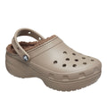 Crocs Classic Platform Lined Thermoplastische Damenpilz Clogs