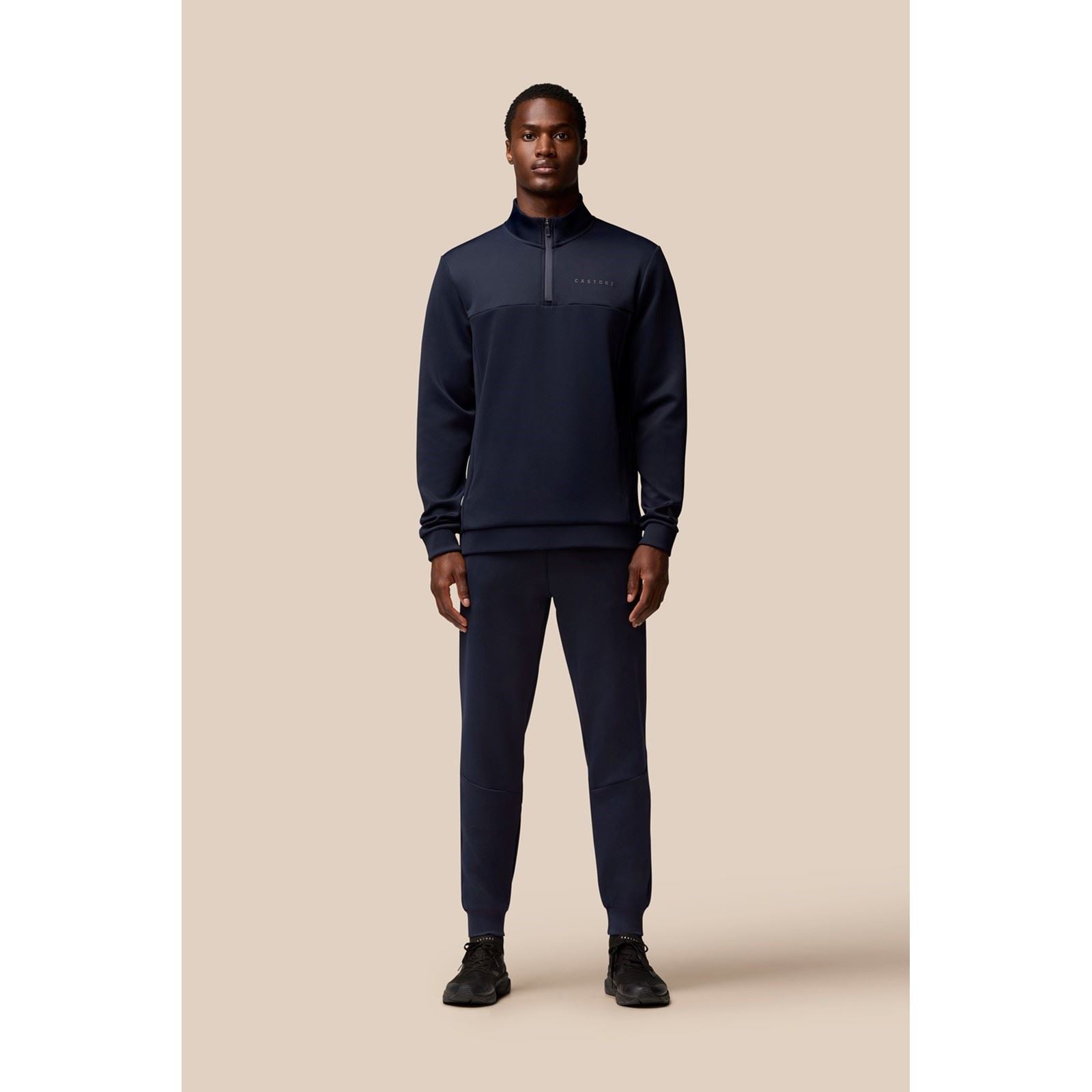 Castore Scuba 1/4 Zip Polyester Männer Blau Sweatshirt