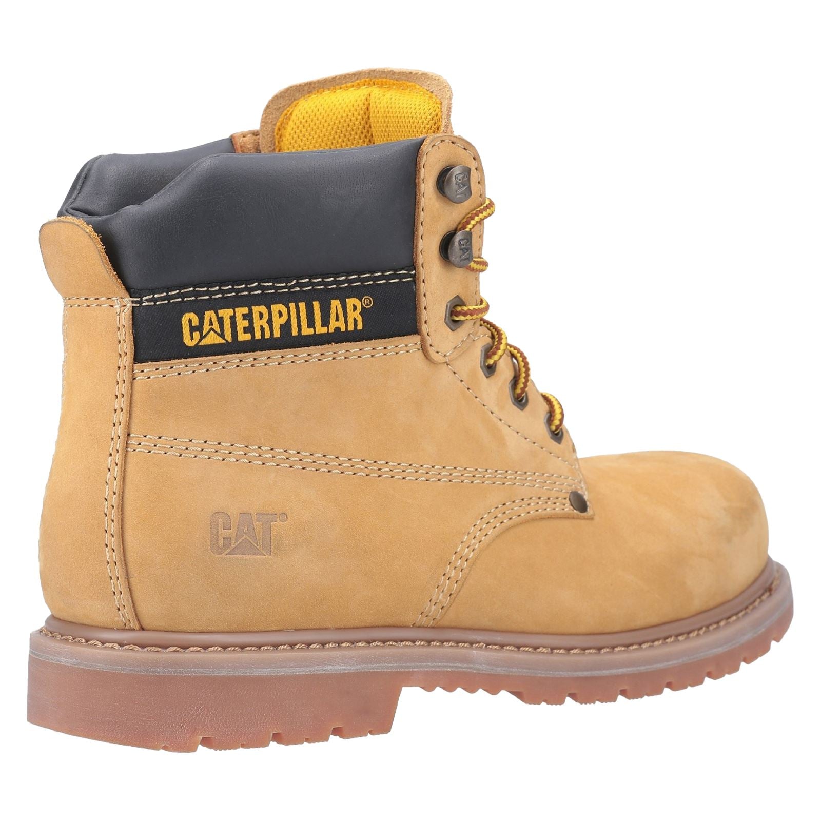 Caterpillar Powerplant Nubuck Honig Sicherheitsschuhe