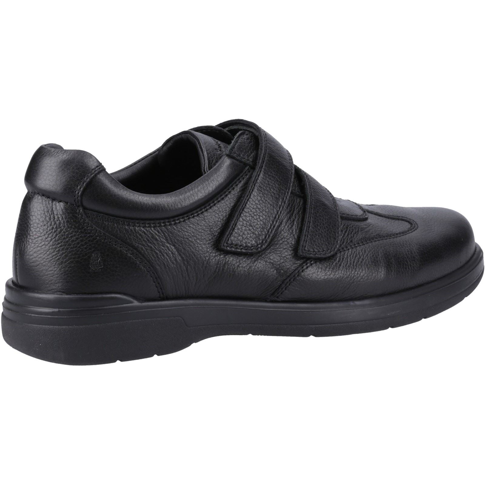 Hush Puppies Magnus Leder Herren Schwarze Loafer