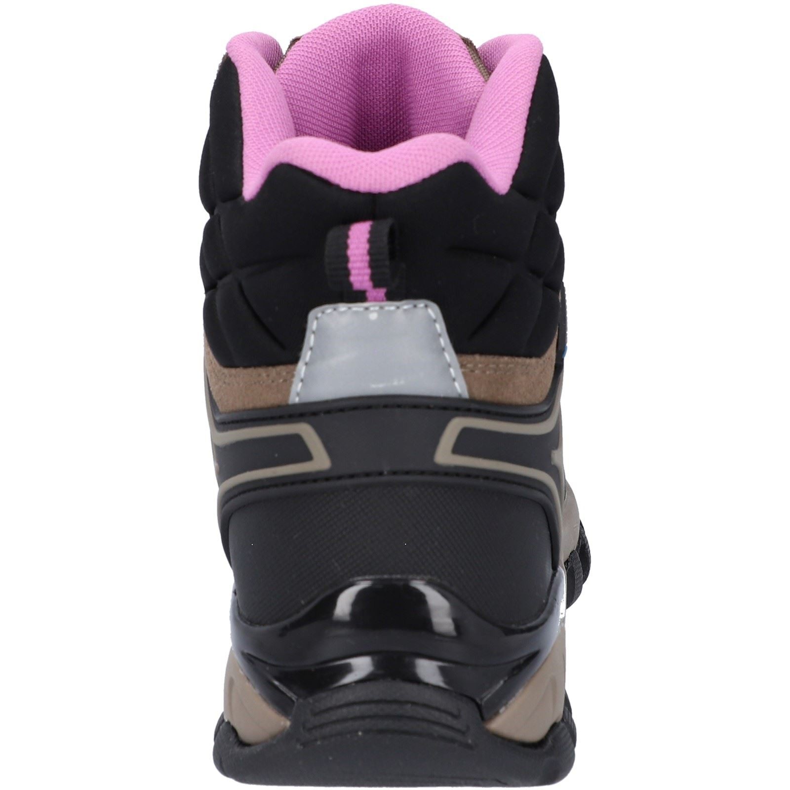 Hi-Tec V-Lite Explorer WP Rindsleder Wanderstiefel Für Damen In Braun/Lila