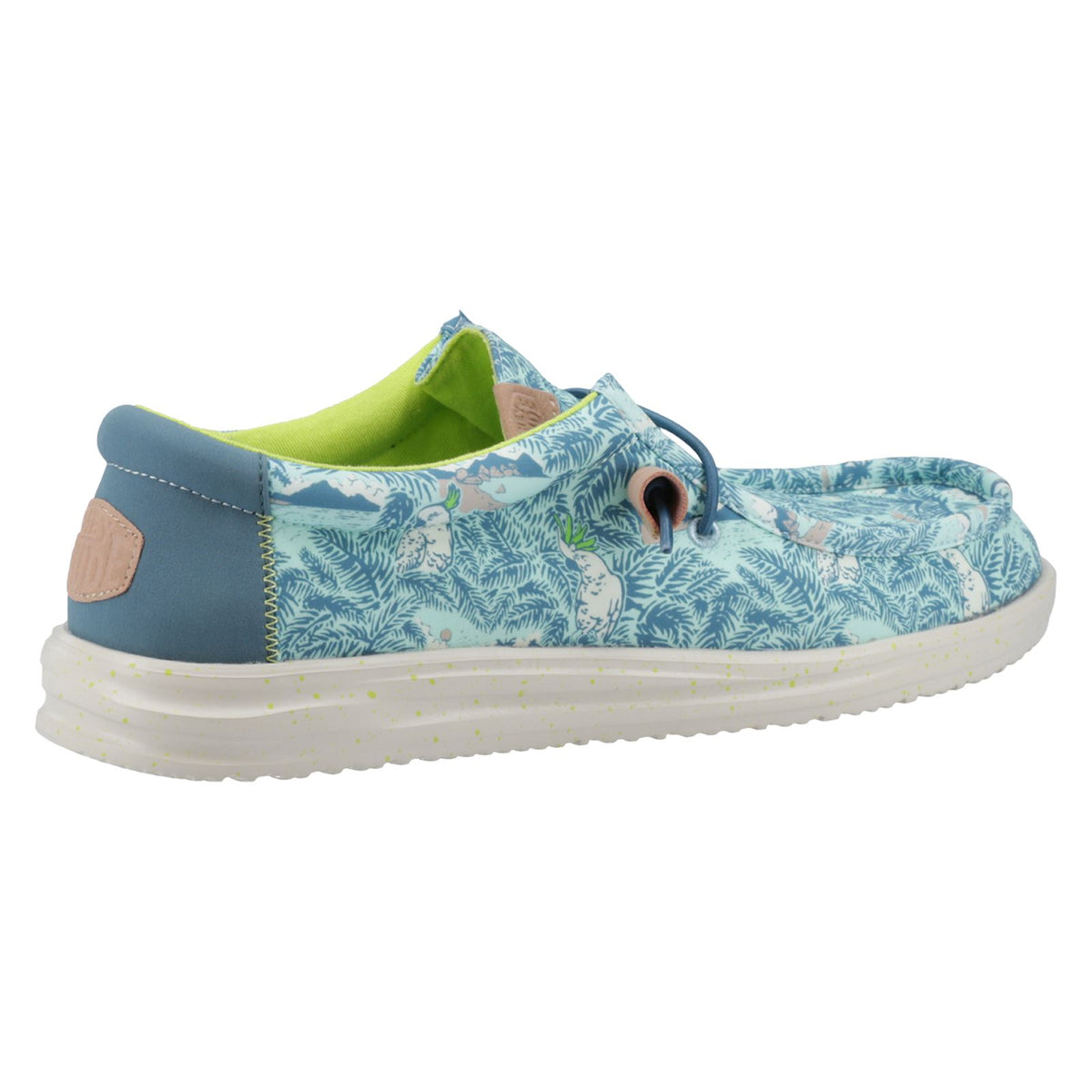 HEYDUDE Wally H2O Tropical Herren Blaue Tropische Bootsschuhe