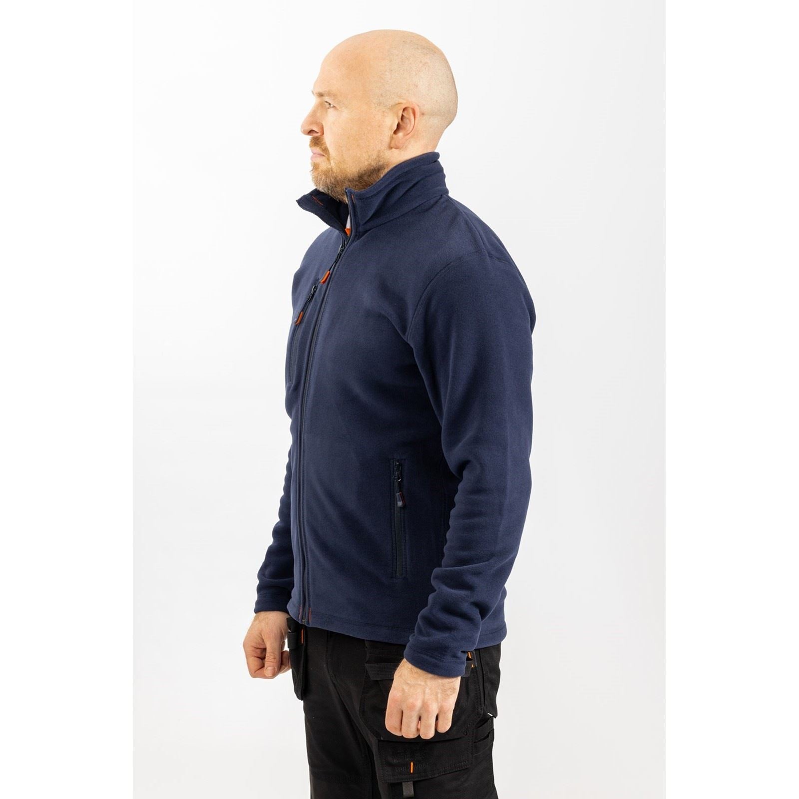 Helly Hansen Workwear Oxford Herren Blaue Fleecejacke