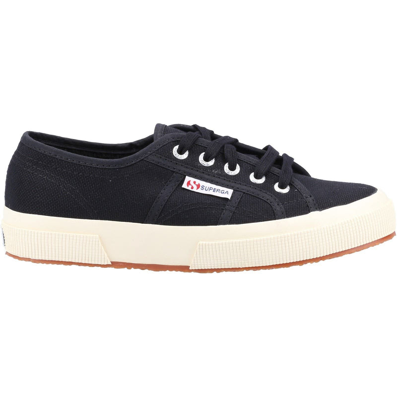 Superga 2750 Cotu Classic 100% Baumwolle Damen Schwarze Sneakers