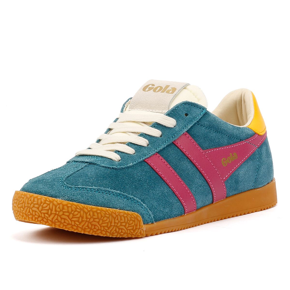 Gola Elan Wildleder Damensneaker In Blau