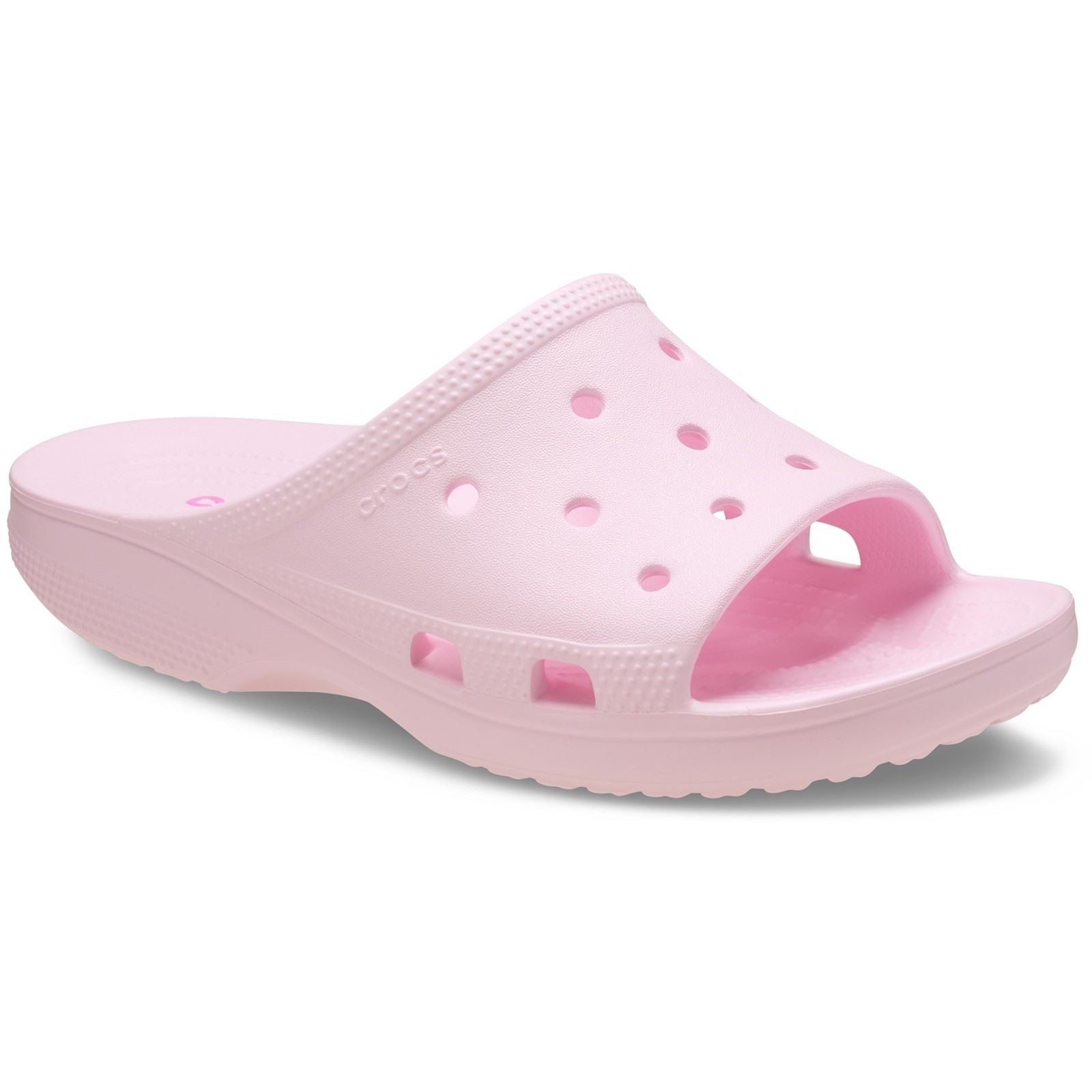 Crocs Classic Slide Thermoplastische Damen Rosa Milch Rutschen