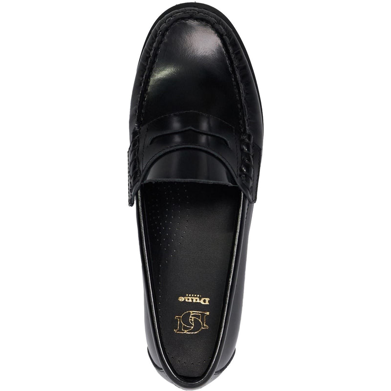 Dune Ginni Leder Damenschuhe Schwarz