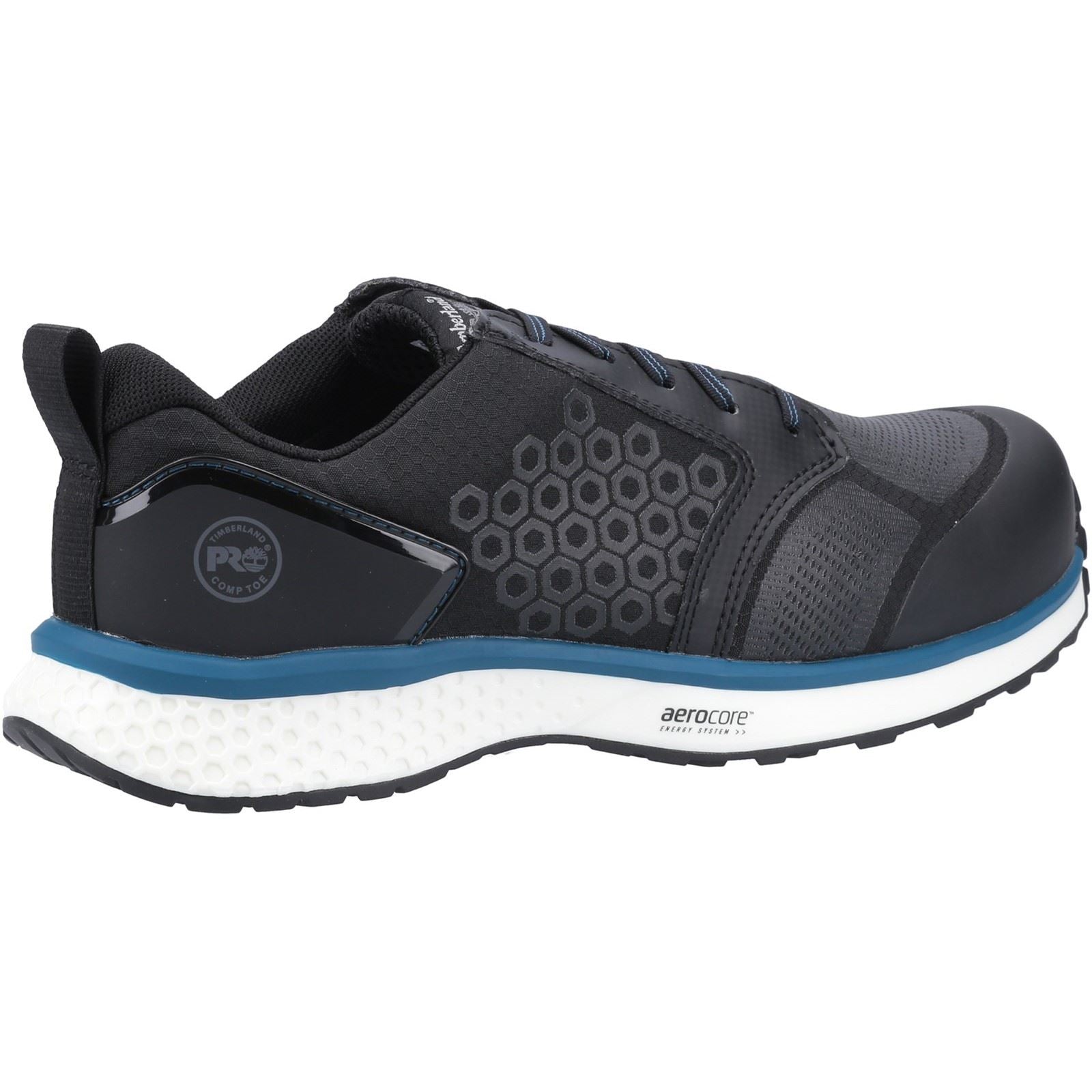 Timberland Pro Reaxion Synthetische Schwarz/Blaue Sicherheits Sneakers