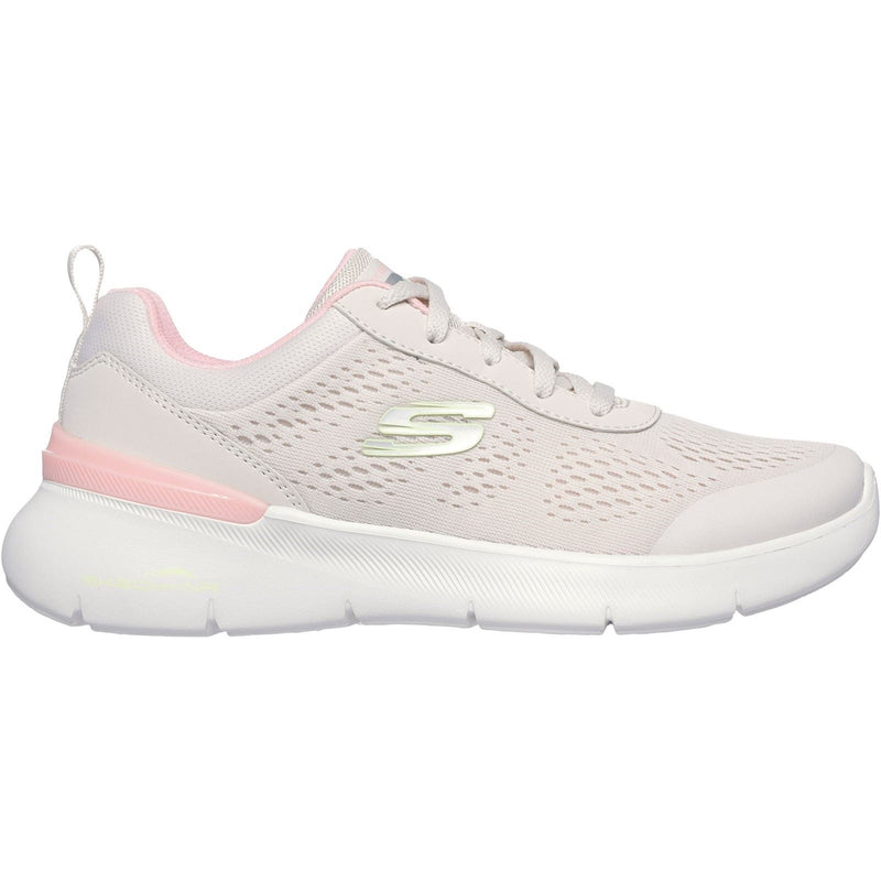 Skechers Skech-Air Dynamight 2.0 New Heights Damen Sneaker Aus Natürlichen/Rosa Textilien