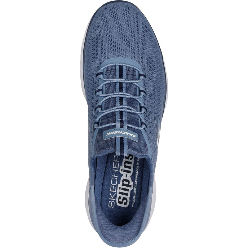 Skechers Slip-ins: Summits High Range Herren Sneaker Aus Schiefergrauem Polyester