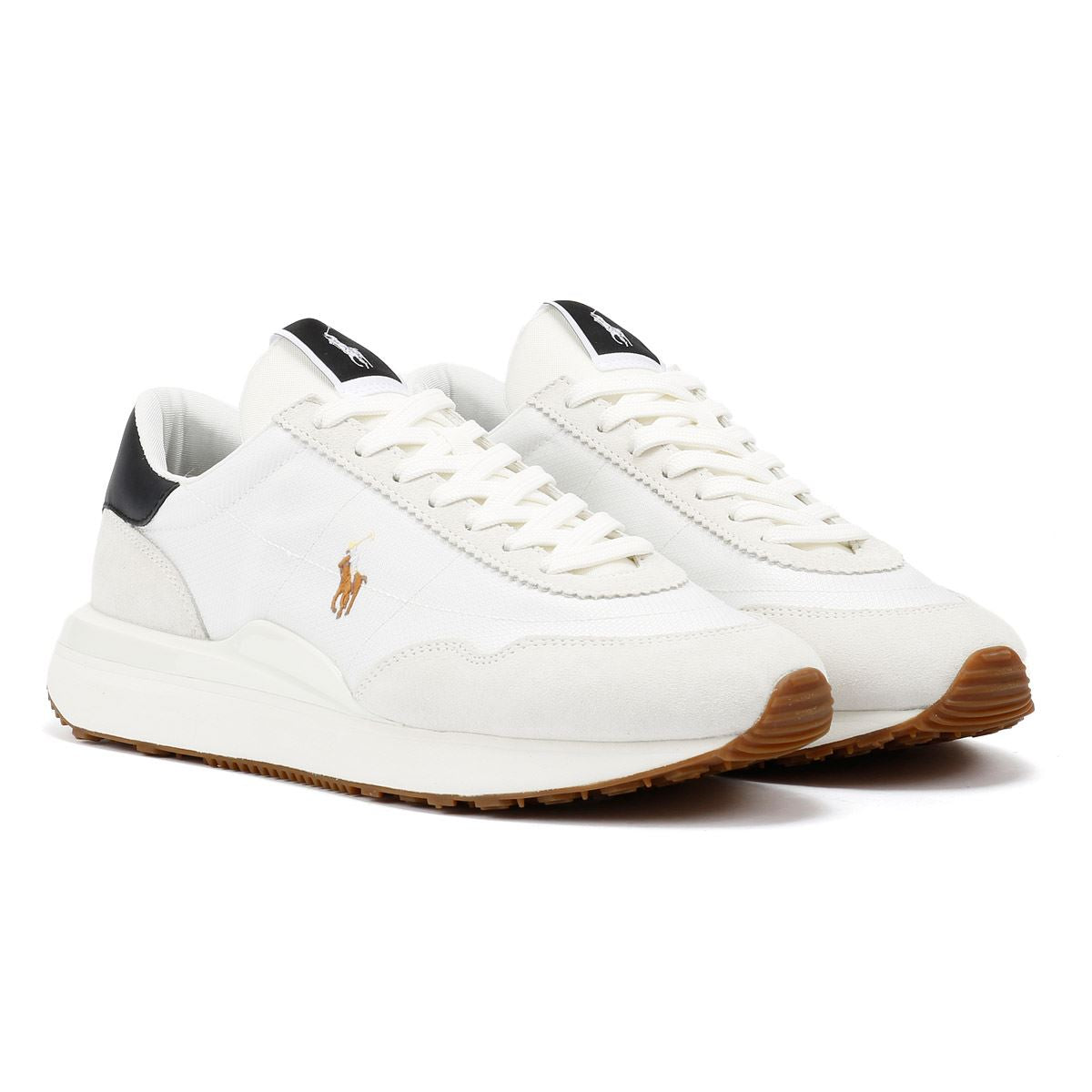 Polo Ralph Lauren Train 89 Herren Weiße Sneaker