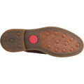 Base London Mawley Leder Herren Oxford Schuhe In Verbranntem Braun