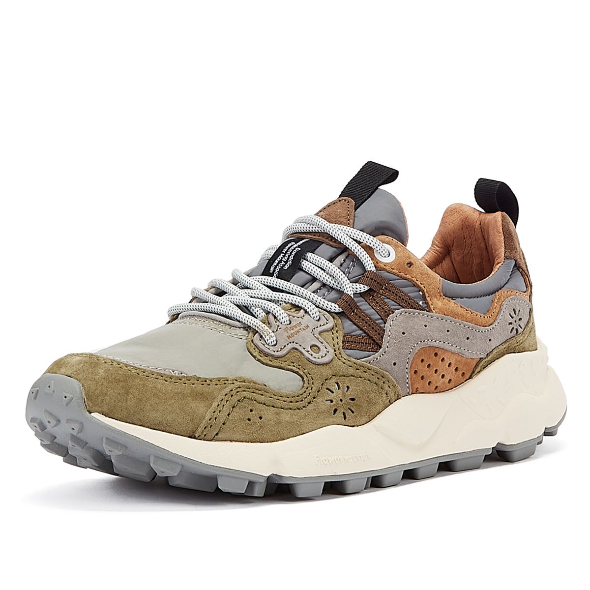 Flower Mountain Yamano Wildleder Herren Graue Turnschuhe