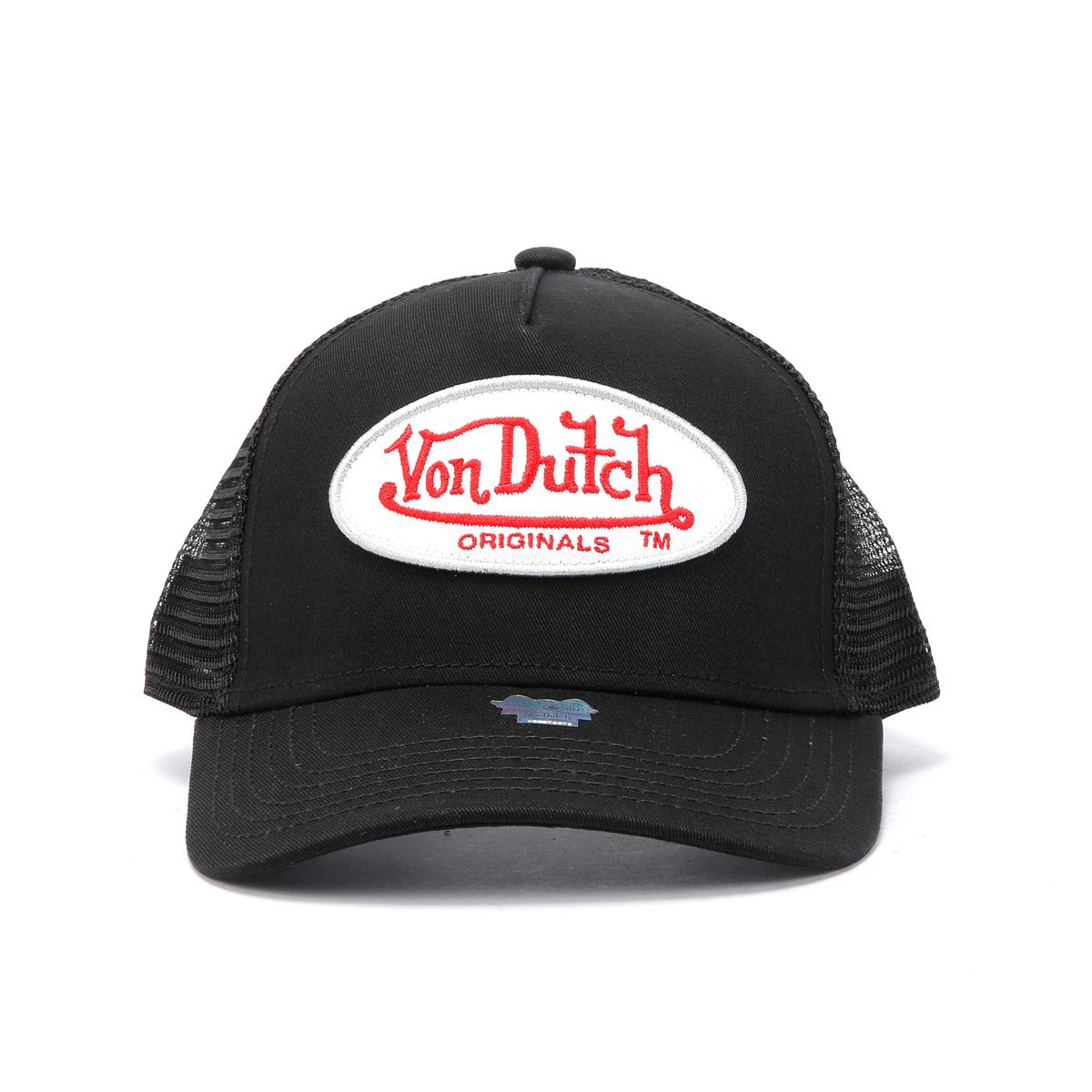 Von Dutch Trucker Baumwoll Schwarz Mützen