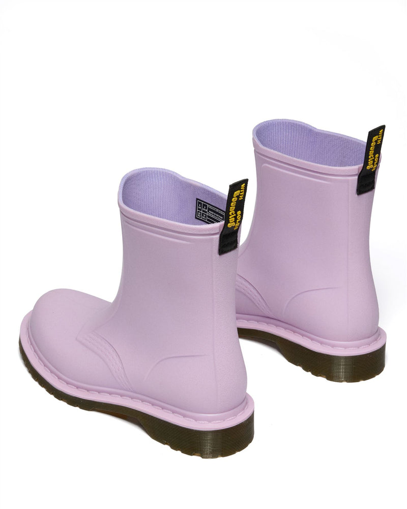 Dr. Martens 1460 Rain Pull On Damen Lila Gummistiefel