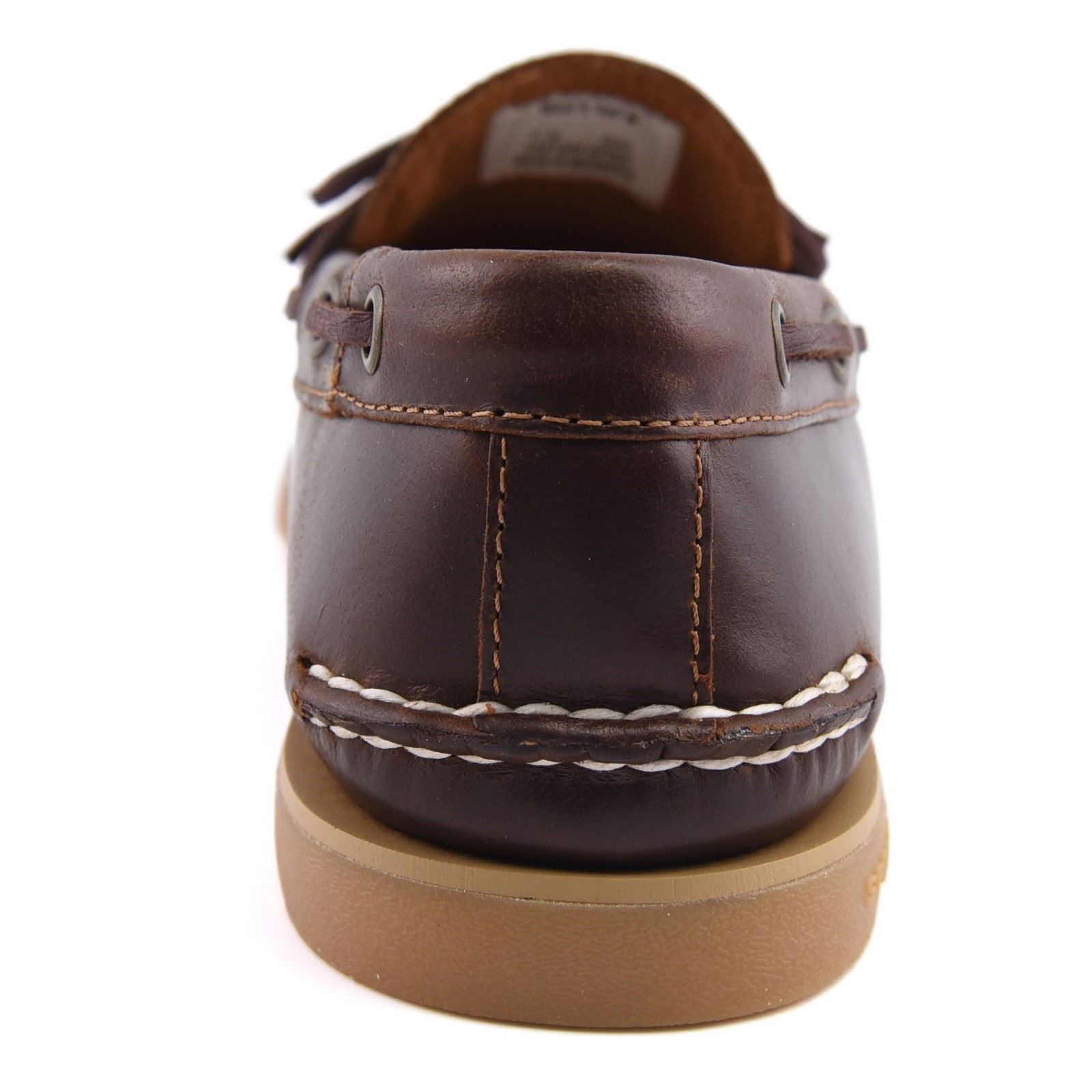 Sperry Gold Cup Authentic Original 1 Eye Herren Bootsschuhe Aus Braunem Leder
