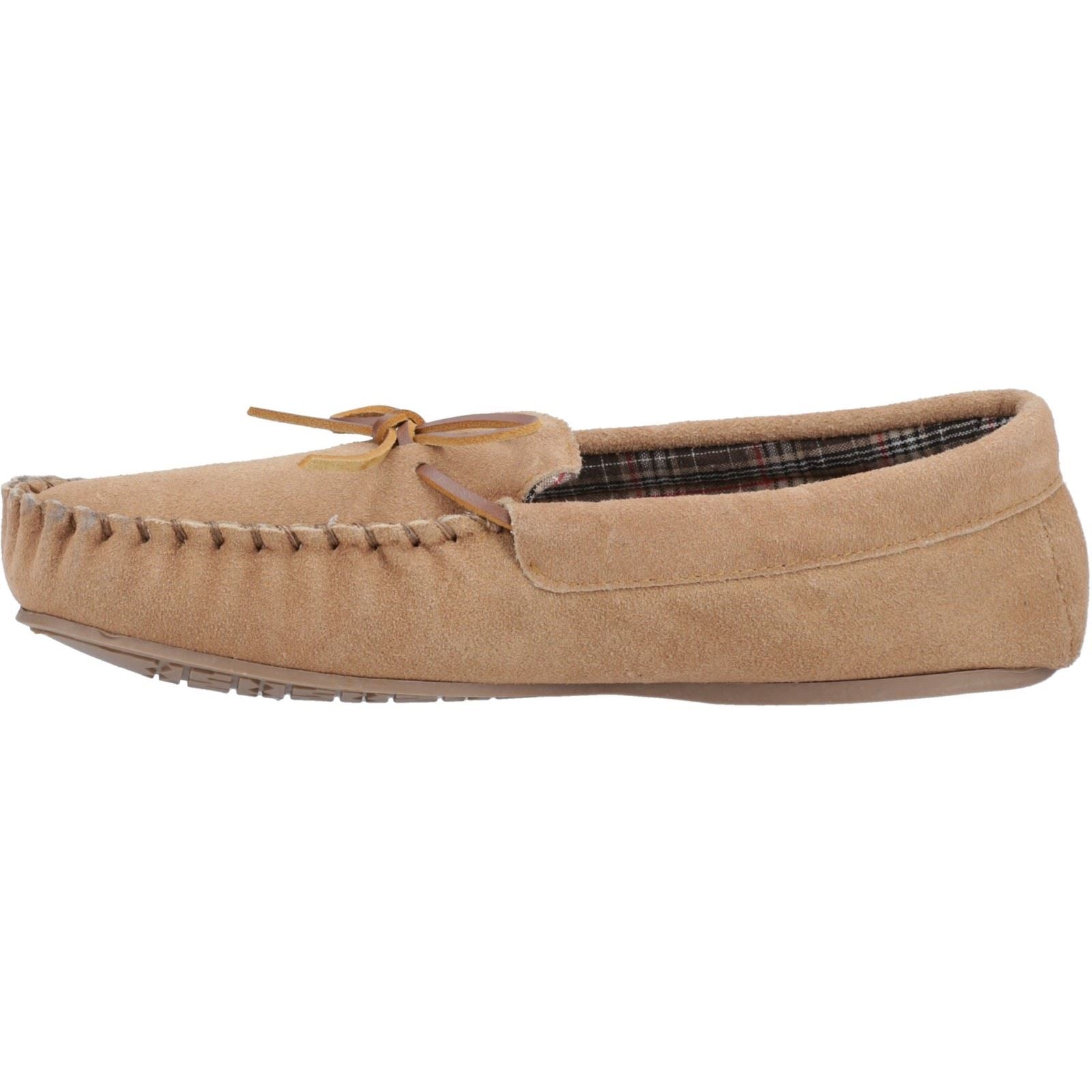 Hush Puppies Clyde Wildleder Herren Tan Hausschuhe