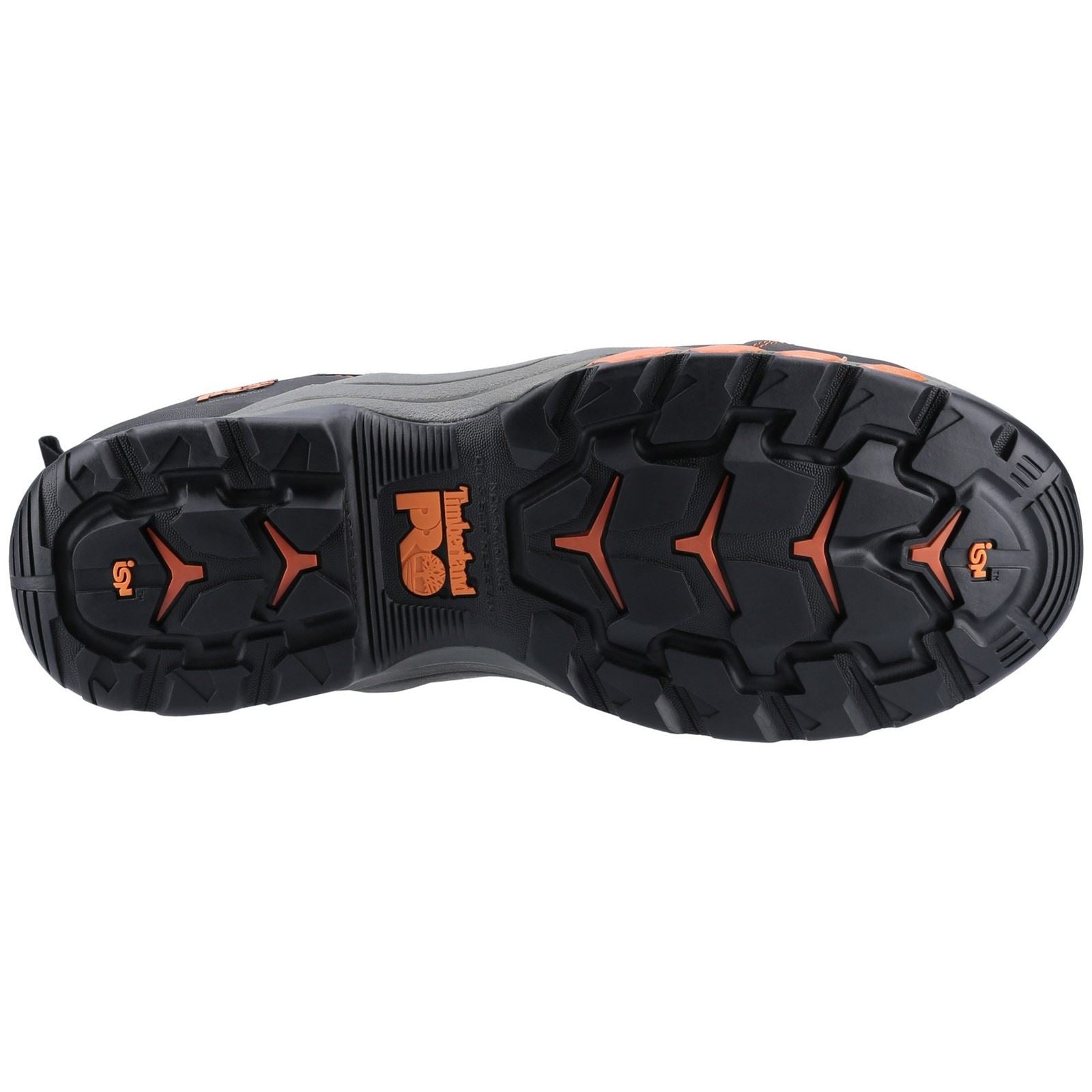 Timberland Pro Hypercharge Arbeitsleder Schwarz/Orange Sicherheitsstiefel