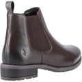 Hush Puppies Sammie Damen Chelsea Stiefel aus Braunem Leder