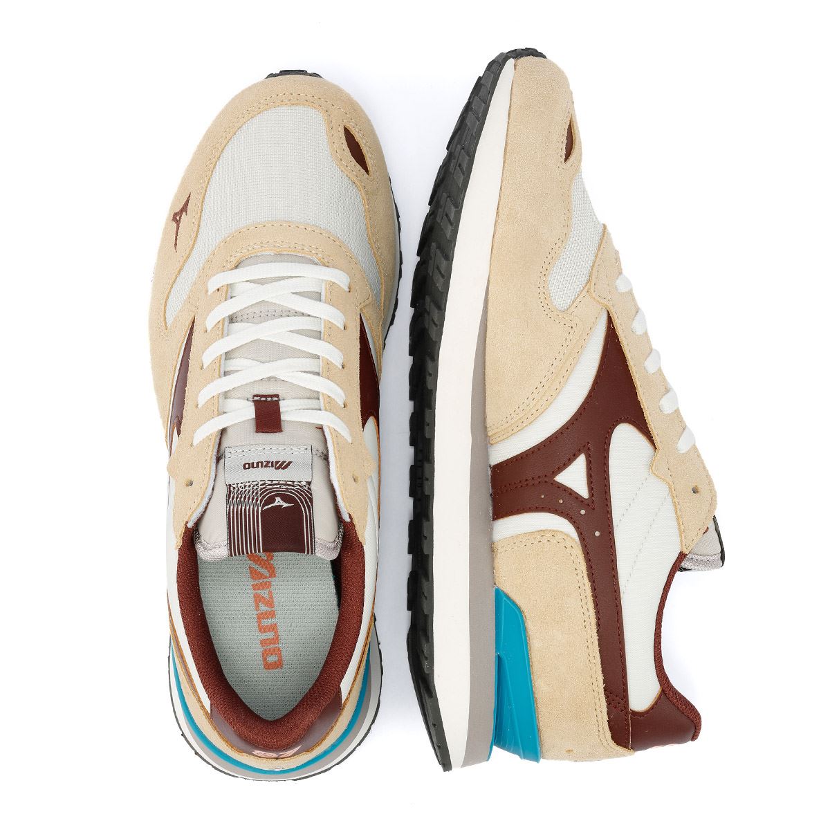 Mizuno RB87 Wildleder Beige Turnschuhe