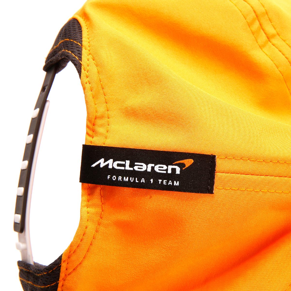 Puma Mclaren Replica Norris Polyester Papaya/Schwarz Kappen