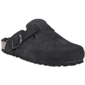 Hush Puppies Jade Leder Damen Schwarze Farbe Hausschuhe